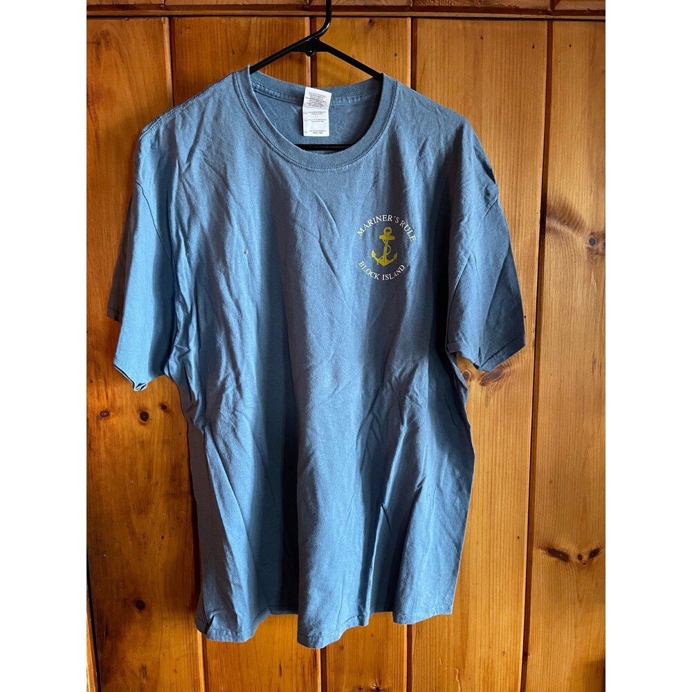 Anchor Graphic Short Sleeve Tee - Blue